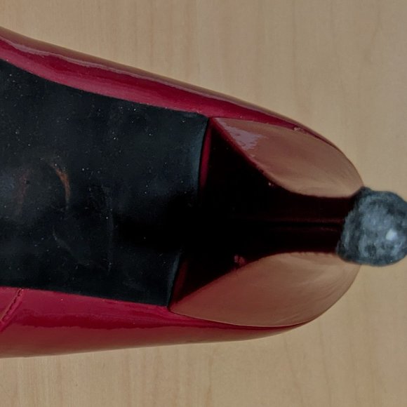 Burgundy Steve Madden used High heels - Picture 5 of 10